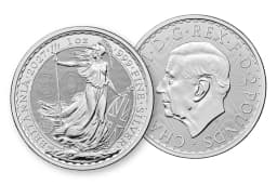1 oz Britannia Charles III Silver Coin 2027 - 30th Anniversary — מבט משולב (תמונה ממוזערת)