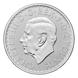 1 oz Britannia Charles III Silver Coin 2027 - 30th Anniversary — צד אחורי (תמונה ממוזערת)