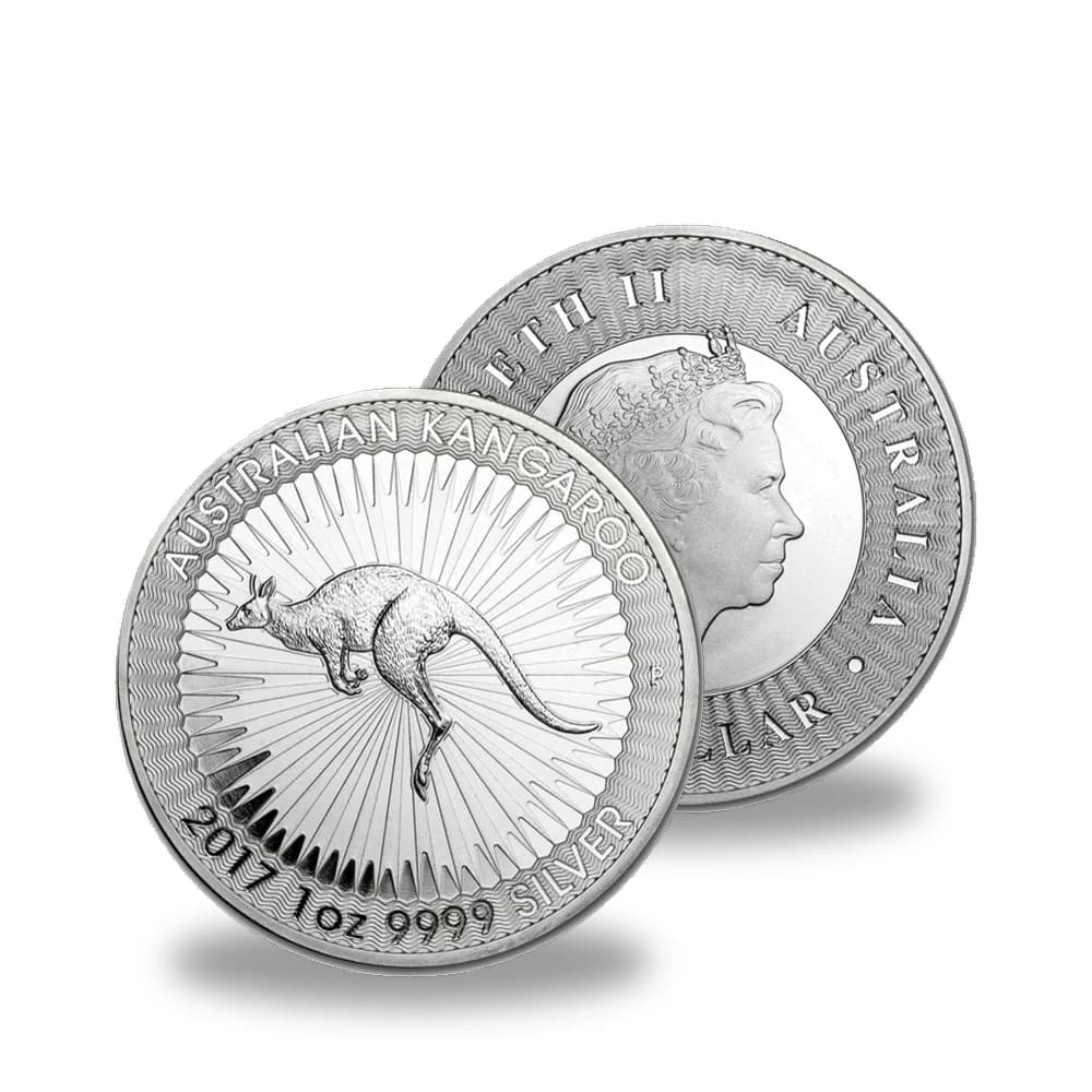 מטבע כסף 1 אונקיה .999 — קנגורו אוסטרלי $1 2017