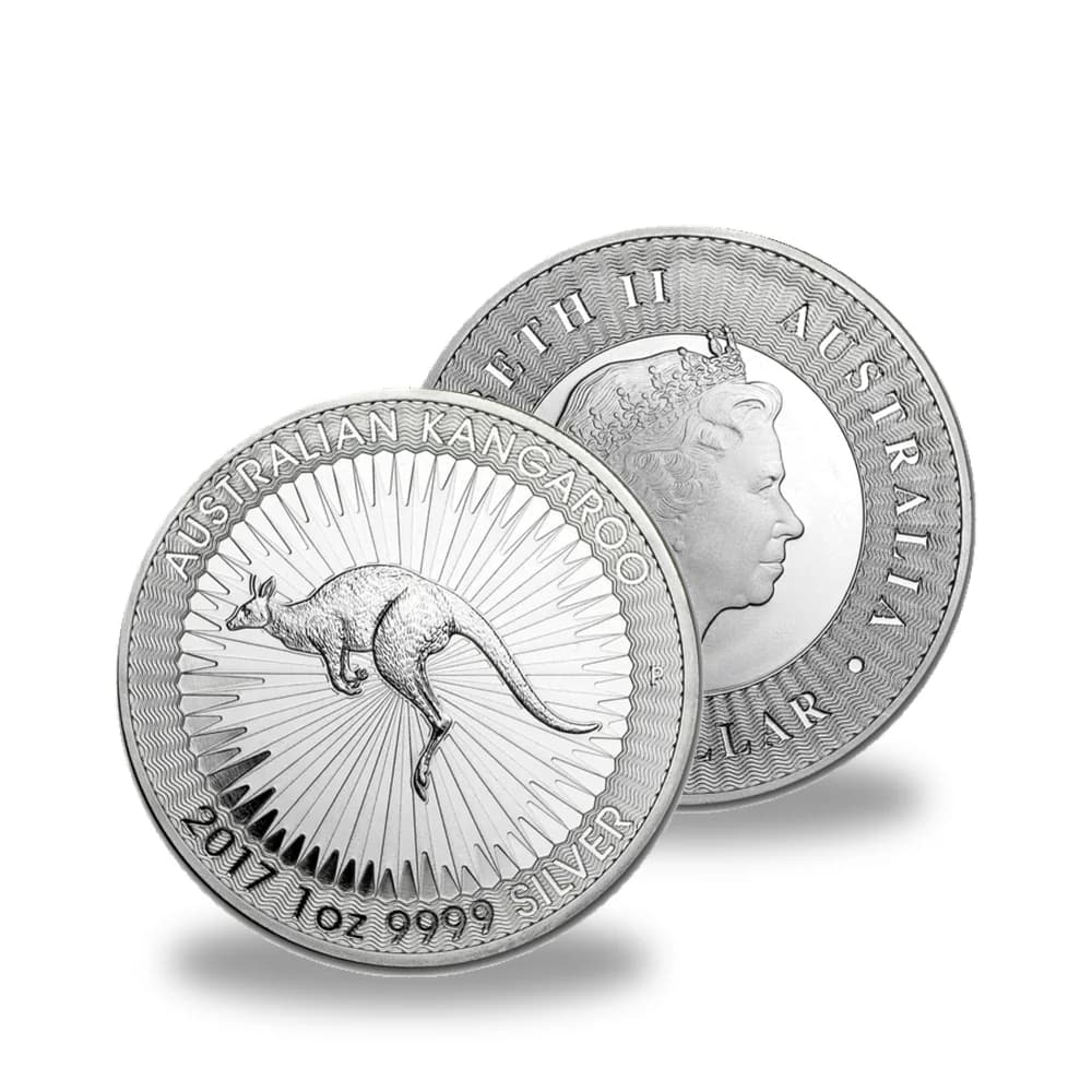 מטבע כסף 1 אונקיה .999 — קנגורו אוסטרלי $1 2016